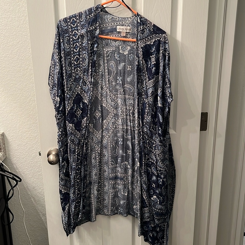 Blue Coverup